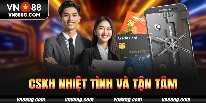 Đội ngũ CSKH nhiệt tình và tận tâm